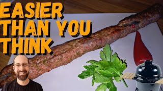 HOW TO MAKE KOFTA AT HOME ON THE BBQ [upl. by Atniuq]