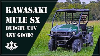 Kawasaki Mule SX FI 4x4 InDepth Review Is this the best cheap UTVSidebySide on the market [upl. by Koenig]