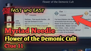 MYRIAD NEEDLE  FLOWER OF THE DEMONIC CULT  CLUE 11  MIR4 [upl. by Ethan108]