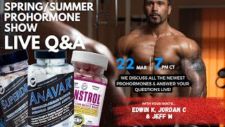 Livestream Prohormone QampA March 22 [upl. by Coster619]