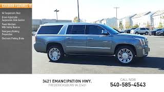 2018 Cadillac Escalade ESV Platinum Edition FULLY LOADED amp FREE MAINTENANCE CCP4049A [upl. by Safko]