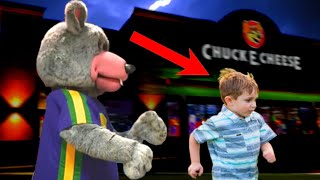 Chuck E Cheese Attacked Kid On Camera MISSING [upl. by Eikin]