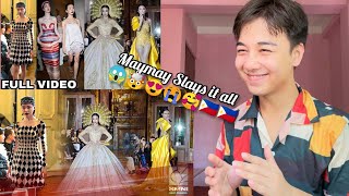 Maymay Entrata in PARIS Fashion Week  Amakabogera English Version LIVE  REACTION [upl. by Klepac]