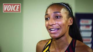 Nafissatou Thiam wins in Berlin to make it a clean sweep [upl. by Aisinut]