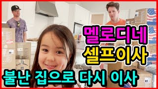 멜로디 삼촌들과 이삿짐 나르기 박스만 60개라니😱 [upl. by Darian816]