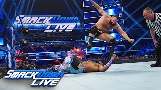 The New Day vs Rusev amp Shinsuke Nakamura  Gauntlet Match Part 2 SmackDown LIVE March 26 2019 [upl. by Atinal]