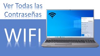 Como saber TODAS las contraseñas del WIFI en Windows 10 [upl. by Mortimer]