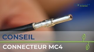 Sertir des connecteurs MC4 [upl. by Torry119]