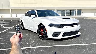 2022 Dodge Charger SRT Hellcat Widebody Start Up Exhaust Test Drive POV and Review [upl. by Naujik211]