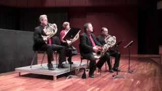 American Horn Quartet The Sooners [upl. by Salome417]