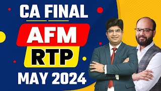 CA Final AFM RTP May 24  CA Final RTP May 24  CA Final Advanced Financial Mgmt RTP  ICAI RTP 2024 [upl. by Mcclain477]