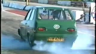 Reliant Kitten Burnout amp Racing A Robin [upl. by Chil]