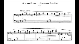 Maurice Ravel  À la manière de BorodineÀ la manière de Chabrier [upl. by Notserk]