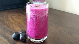 ഞാവൽ പഴം ജ്യൂസ് ഉണ്ടാക്കാം  Jamun Fruit Juice Recipe  Java Plum Juice [upl. by Ennaed469]