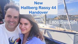 New Hallberg Rassy 44 Handover from Ellös Sweden Sailing Breezy Ep 2 HD 1080p [upl. by Rusty]