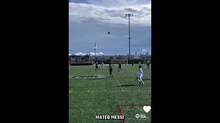 Le fils de Lionel messi mateo messi réalise une retournée acrobatique en plein match 🤩 messi foot [upl. by Jean-Claude400]