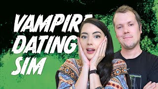 VAMPIRE DATING SIM Romancelvania 🎃 Hallowstream 2023  Lets Play Romancelvania [upl. by Nrobyalc635]