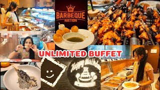 Barbeque Nation Unlimited Buffet  Trichy vlog [upl. by Luci673]