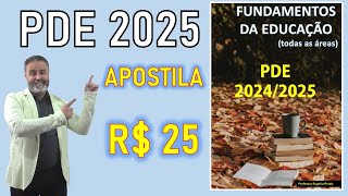 Apostila para o PDE Fundamentos da Educação [upl. by Sherborne]