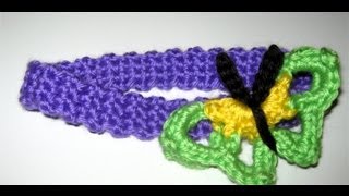 how to crochet a basic headband simple and easy [upl. by Dorelia]