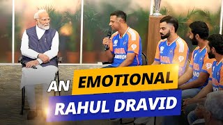 Rahul Dravid thanks PM Modi for boosting Indian cricket teams morale [upl. by Okimuk]