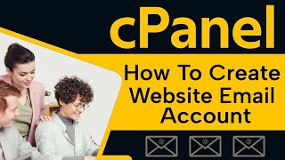 How To Create Website Email Account In Cpanel 2024 [upl. by Gagnon]