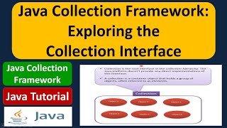 Java Collection Framework Exploring the Collection Interface [upl. by Mairhpe]