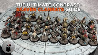 The Ultimate Contrast How to Paint Skaven Clanrats [upl. by Norok]