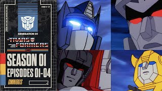 Episodes 1 to 4 Omnibus Edition  Transformers Generation 1  Season 1  Hasbro Pulse [upl. by Filler]