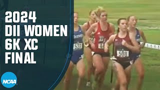 2024 DII womens NCAA cross country championship  FULL RACE [upl. by Alliber823]