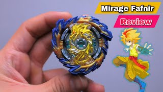 Mirage Fafnir Beyblade Review  Best Spin Stealing Bey [upl. by Sharla949]