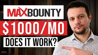 How To Make Money With Affiliate Marketing On MaxBounty 2024 [upl. by Nilla591]