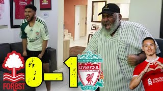 NOTTINGHAM FOREST vs LIVERPOOL 01 LIVE FAN REACTION DARWIN NUNEZ TO THE RESCUE  99th MINUTE [upl. by Annahc]