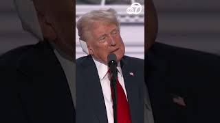 Trump talks assassination attempt as he accepts GOP nomination [upl. by Halda470]