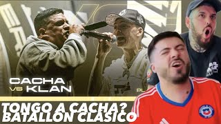 HOST Y JURADO CHILENOS 🇨🇱 Reaccionan a KLAN VS CACHA  FMS INTERNACIONAL 2024 PLAYOFFS [upl. by Tesler860]