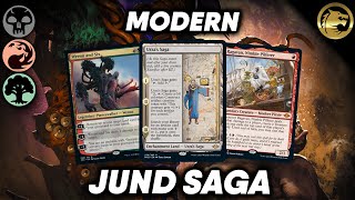 💀🔥🌳 MIDRANGE GOOD Jund Saga  MTG Modern Deck [upl. by Nesbitt]