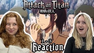 Attack on Titan 1x3 Reaction [upl. by Sokin]