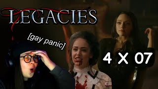 Legacies  4x07  REACTION [upl. by Yssirk]