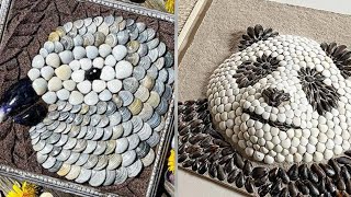 Latest artistic trending rock craft ideas trending 2023 [upl. by Yannodrahc]