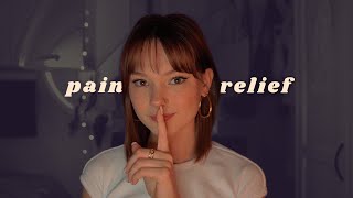 ASMR guided sleep meditation for pain relief voice only [upl. by Nelag]