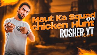 Pubg Mobile Live  Rusher Is Back Tabahi Machy Gi Ab To 😉😉 [upl. by Marashio]