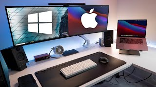 How I connected my Mac and PC to ONE monitor with ONE Keyboard and Mouse [upl. by Halyk]