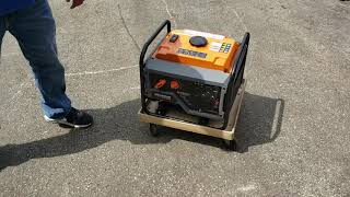 GovDeals Generac GP3500iO 3500Watt Gasoline Powered Recoil [upl. by Umont]