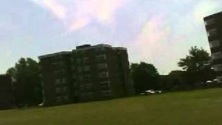 Folding rc Nutball kite session 2 [upl. by Razid136]