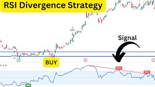 RSI Divergence strategy  Trend Line Strategy  Most Important trend line strategy [upl. by Odlanra258]