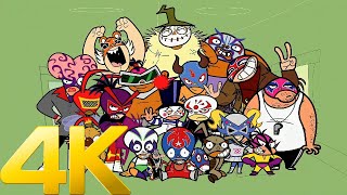 Mucha Lucha Opening Español Latino Remasterizado 4K HD HQ [upl. by Anwahsal]