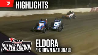 𝑯𝑰𝑮𝑯𝑳𝑰𝑮𝑯𝑻𝑺 USAC Silver Crown  Eldora Speedway  4Crown Nationals  September 21 2024 [upl. by Yrrak]