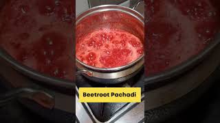 Beetroot PachadiOnam Special Recipe onamspecialonamsadhyarecipebeetrootpachadilunchideasfood [upl. by Milena]