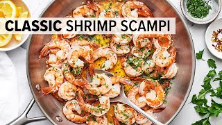 SHRIMP SCAMPI  An Easy 10Minute Dinner Recipe [upl. by Yrreb]