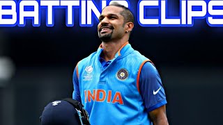 Shikhar Dhawan Batting Clips For Editing 🔥  Shikhar Dhawan Scene Pack 💪 [upl. by Yelsnik]